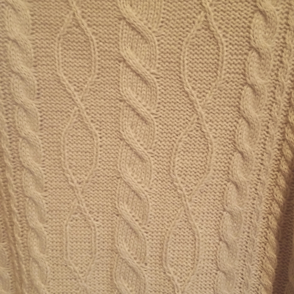 Copper Key Cable Sweater - Tan - Picture 2 of 3